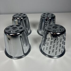 KitchenAid RVS Rotor Slicer & Shredder Cones Set of Four OEM Parts New